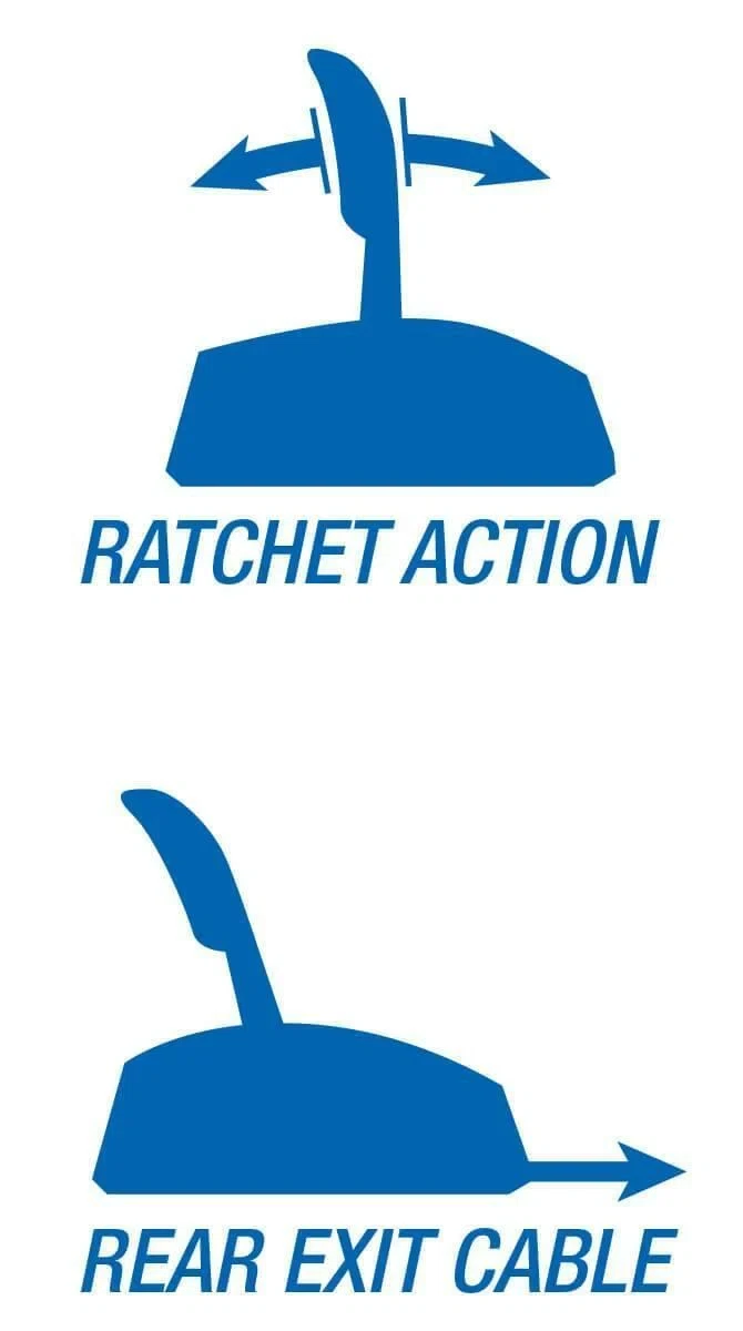 B&M Automatic Ratchet Shifter - Hammer Console - 81001